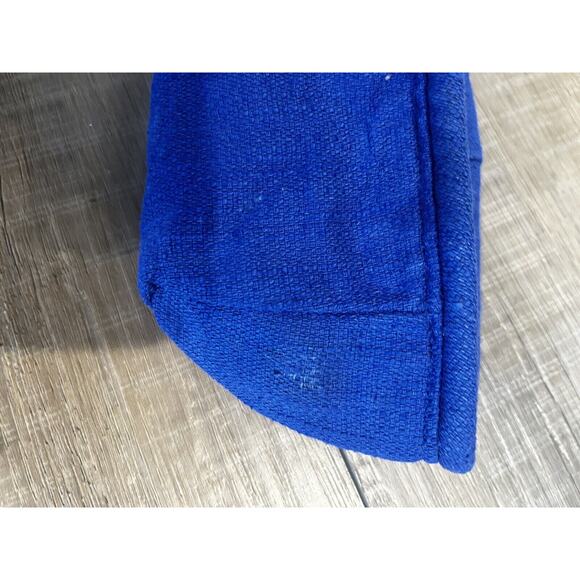 Longaberger Cornflower Blue Fabric Tea Basket liner Small Key - Picture 3 of 3